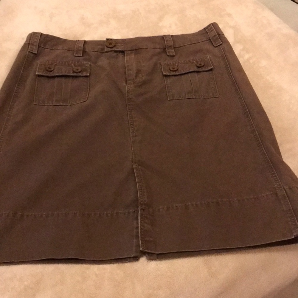 100%cotton casual skirt